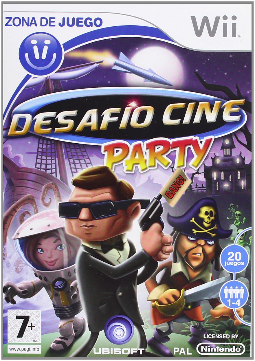 Zona De Juego: DesafíO De Cine Party WII - PAL ESP - Nuevo Zona De Juego: DesafíO De Cine Party WII - PAL ESP - Nuevo